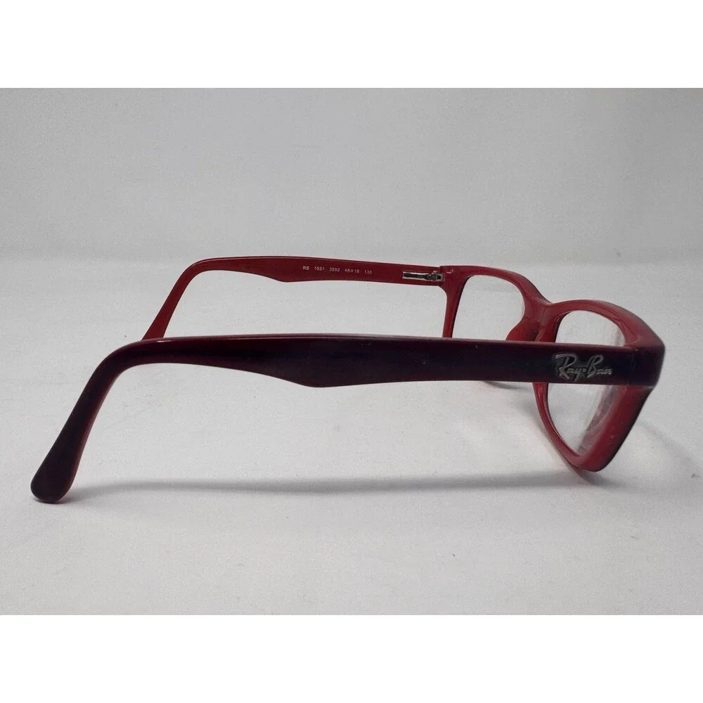 Ray-Ban RB1531 Junior Eyeglass Frames Only 48-16-130 Red 3592